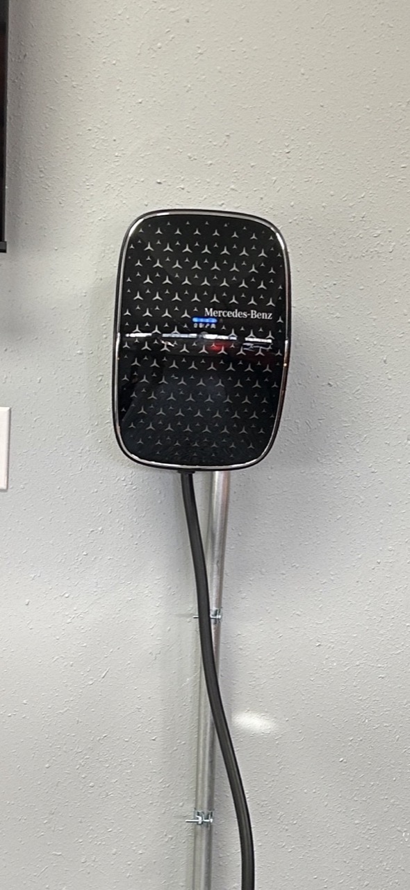 Mercedes-Benz home EV charger install