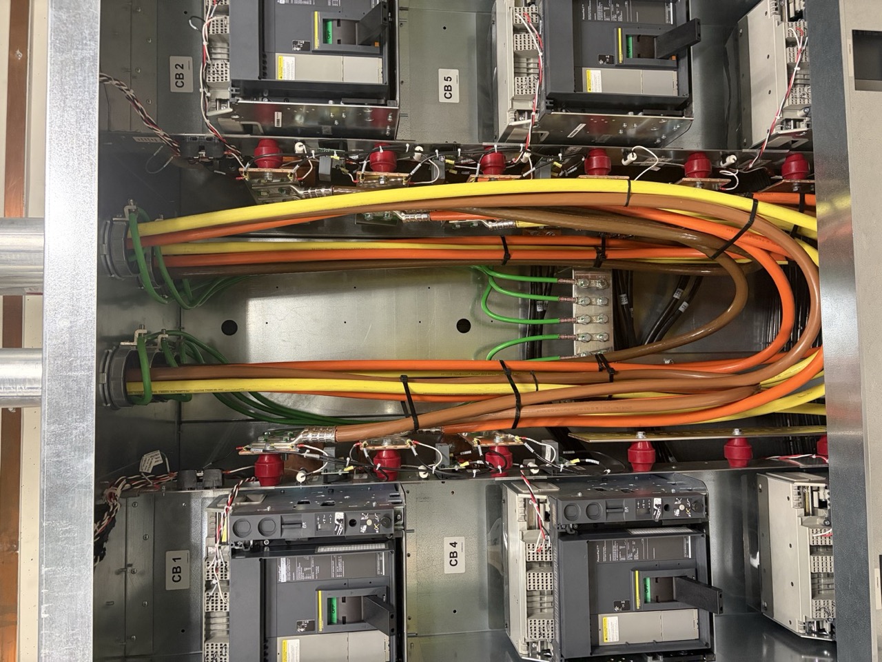 Commercial PowerPact switchgear lineup